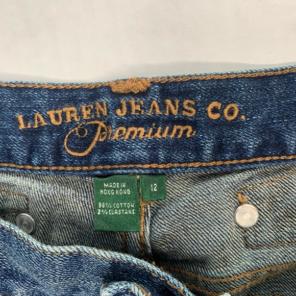 Ralph Lauren Women’s Jeans Size 12 EUC Med Wash - Picture 5 of 16